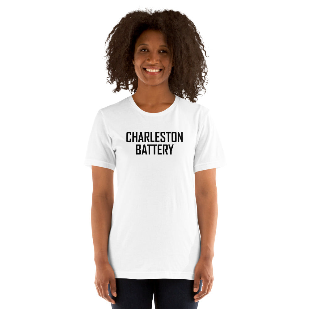 Charleston Battery Wordmark Adult T-Shirt