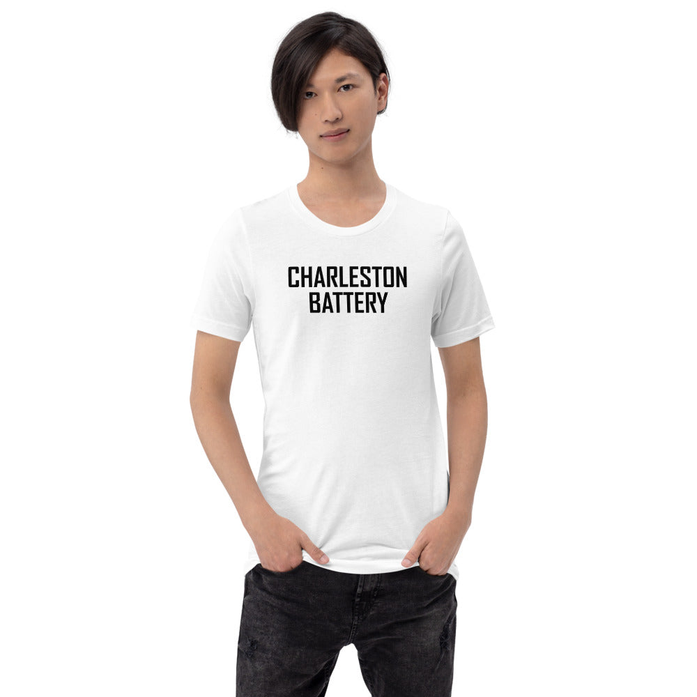 Charleston Battery Wordmark Adult T-Shirt