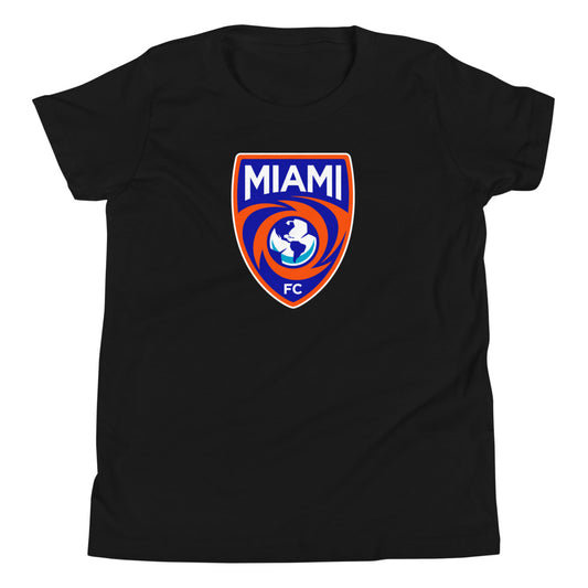 Miami fc crest kids t-shirt - black