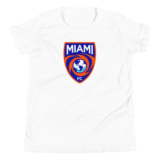 Miami fc crest kids t-shirt - white